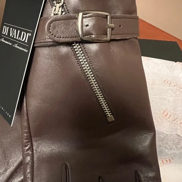 Divaldi leather gloves - Picture 3 of 4